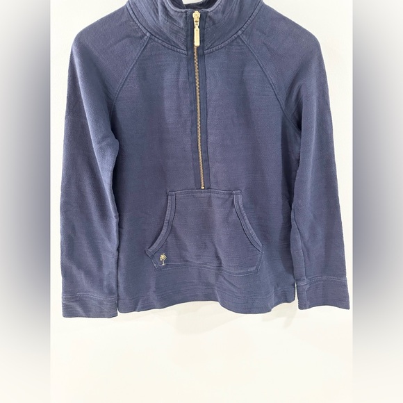 Lilly Pulitzer Half Zip Pullover Navy Size XS - Picture 5 of 7